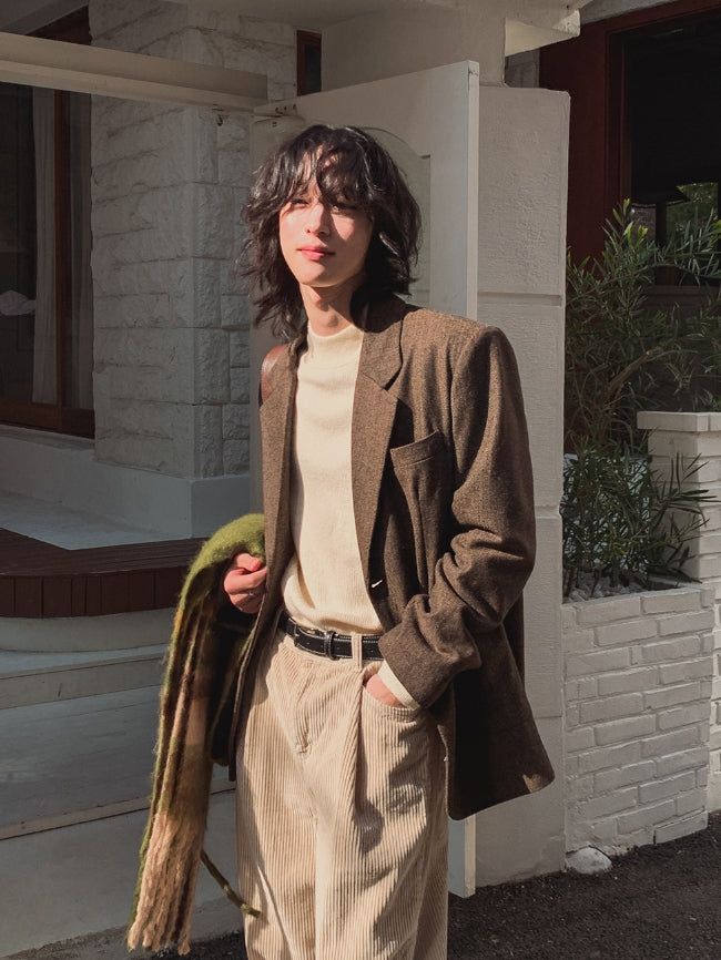 Brox Wool Herringbone Blazer