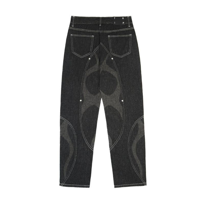 WESTERN DENIM PANTS