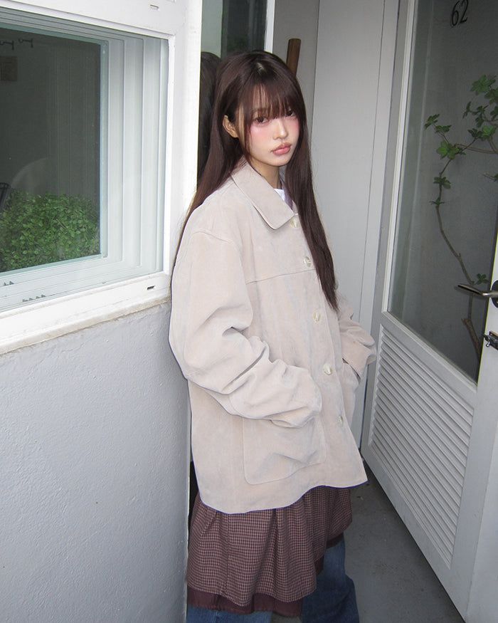 Kaen Suede Powder Jacket