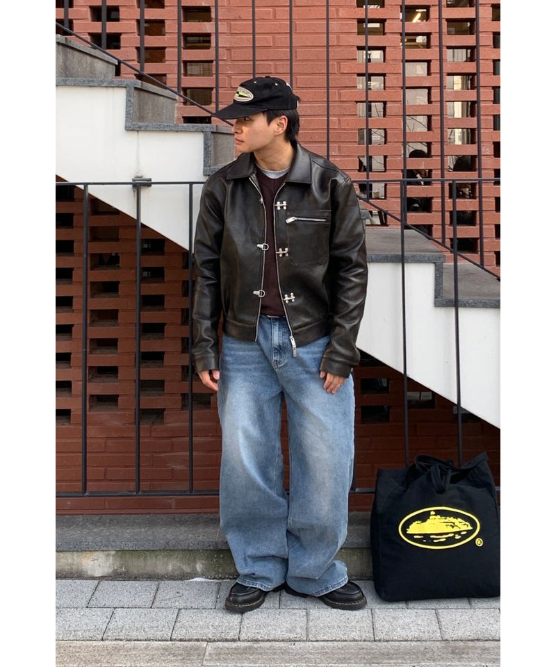 Pinter Hook Leather Jacket