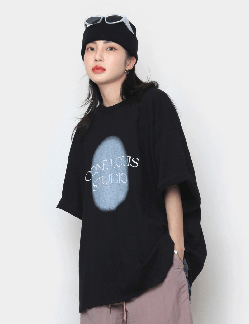 nutellike(ヌテールライク)の「Spray Embroidery Short Sleeve T(Tops)」