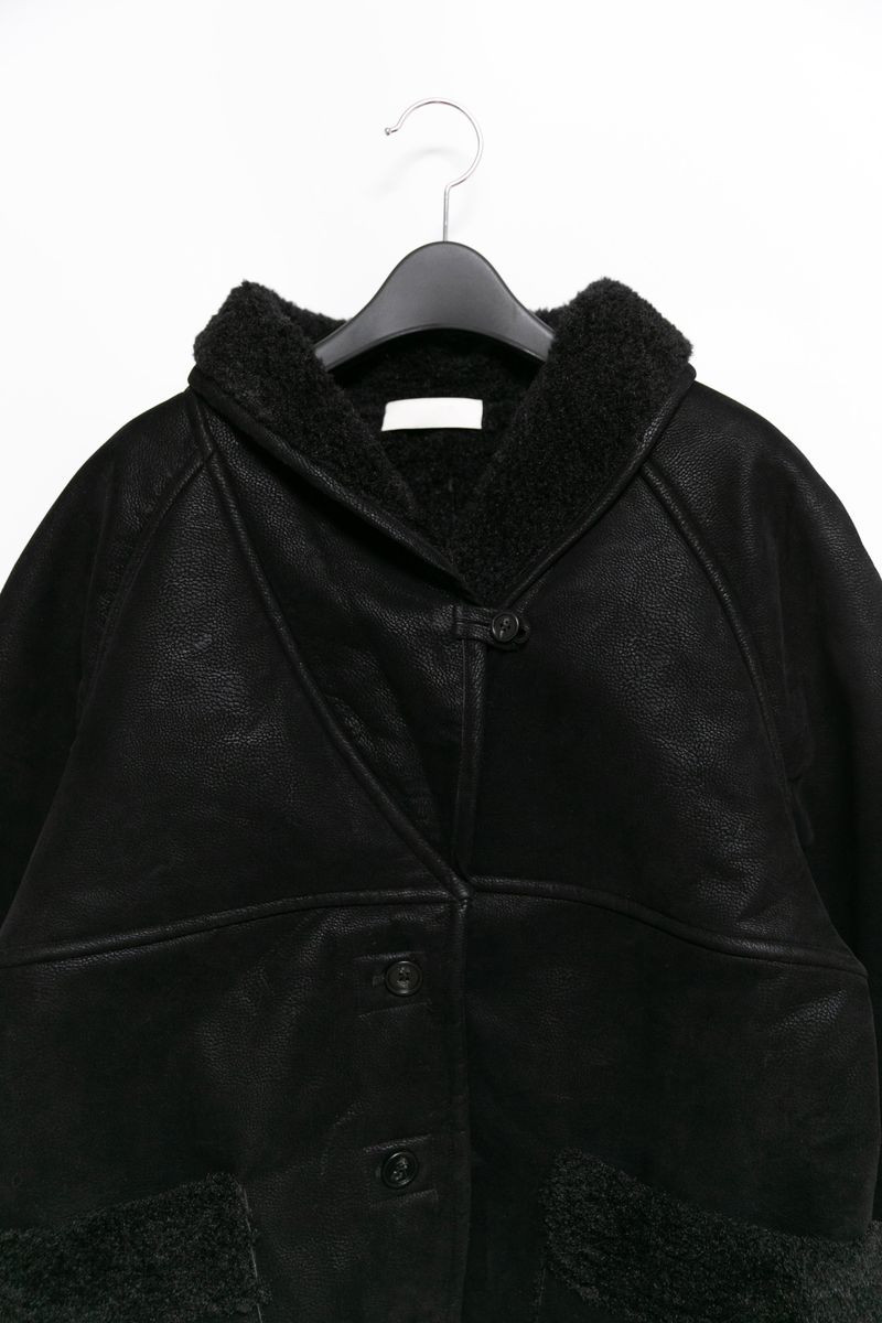 shearling over mustang