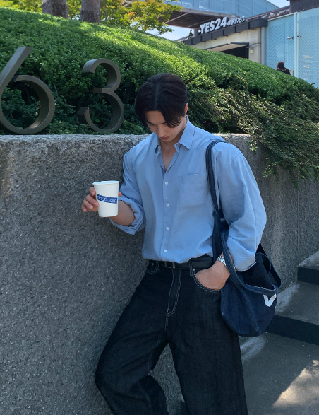ハイパーエッセンシャルオーバーフィットリネンシャツ