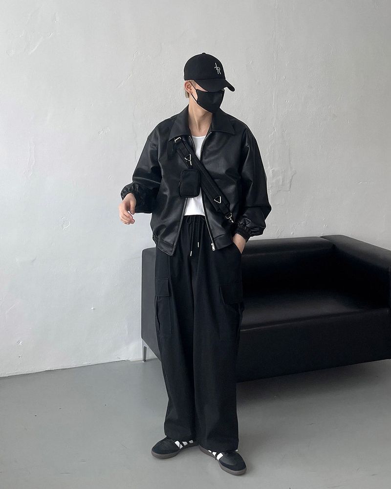Noir Wide String Pants (3 colors)