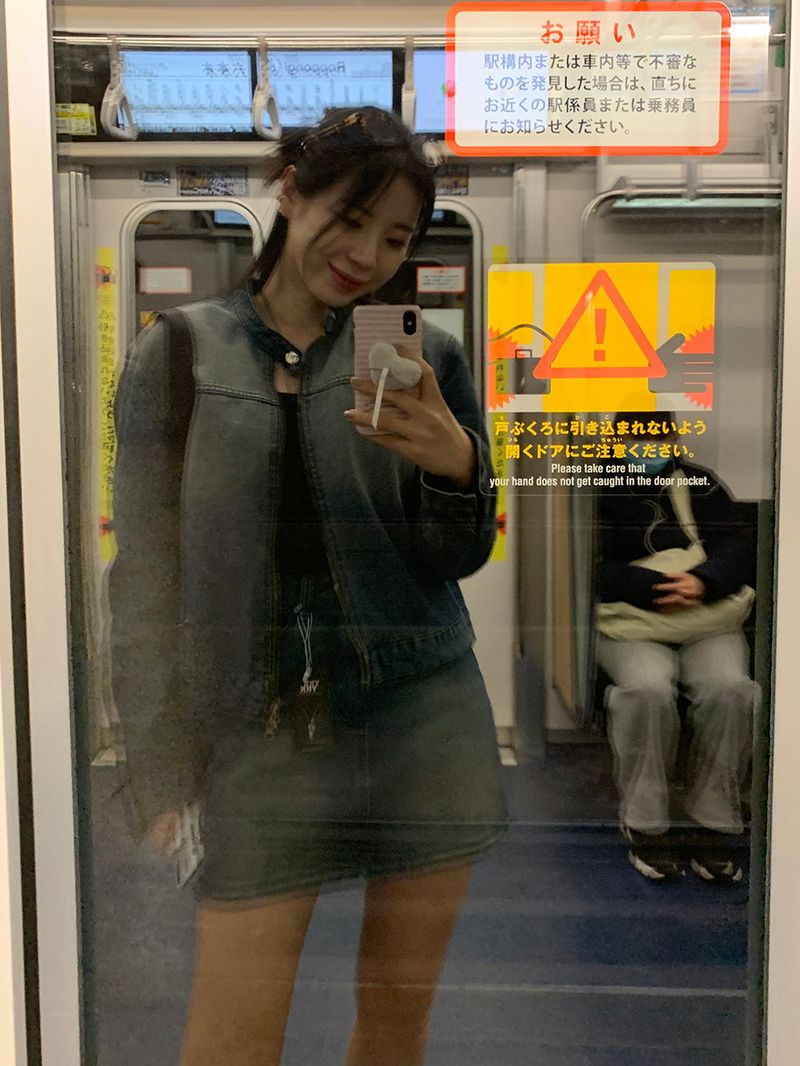 [MADE] Dune Y2K denim mini skirt