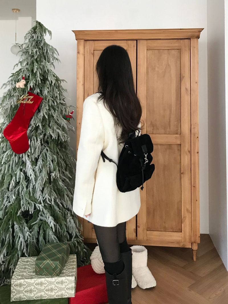 Innerf Wool Half Coat (3 colors)