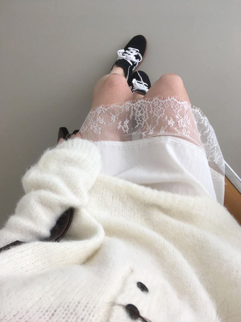 moroi(モロイ)の「Lace slip dress(Dresses)」
