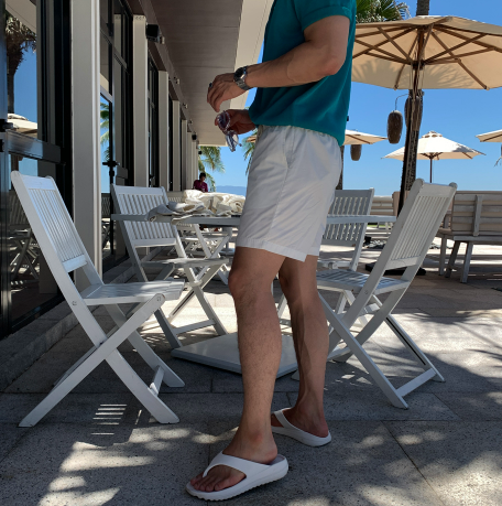 Mouse Biowashing Summer Cool Basic Shorts