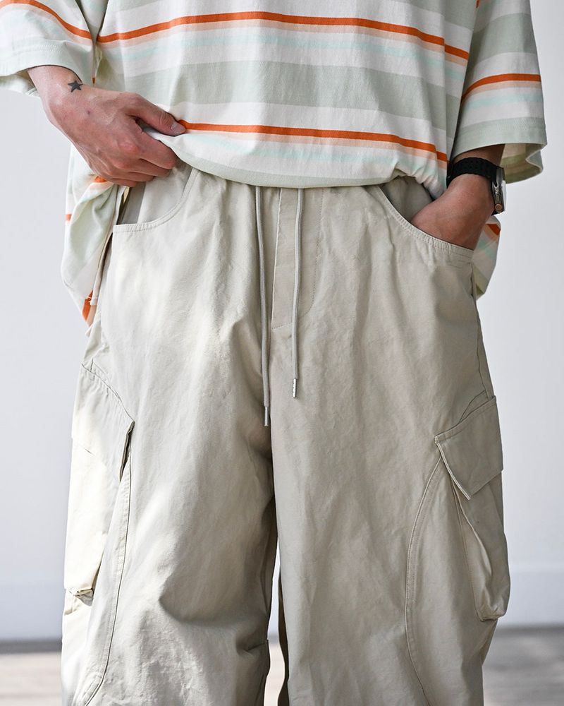 GAT LINE CARGO BALLOON PANTS