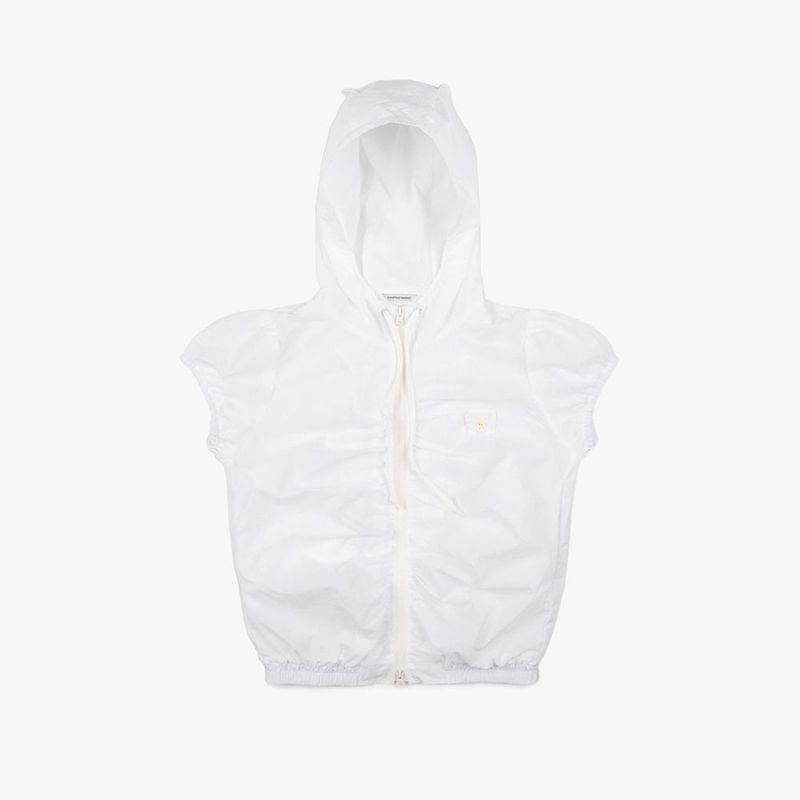 Dear Shirring windbreaker