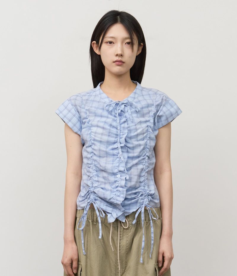 HIFIFNK（ハイファイファンク）の「(W) Fable Shirring Blouse（Tops）」