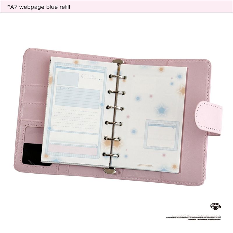 A7 webpage blue refill