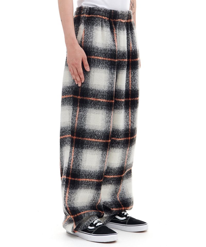 BRUSHED FLANNEL PANTS (BLACK)