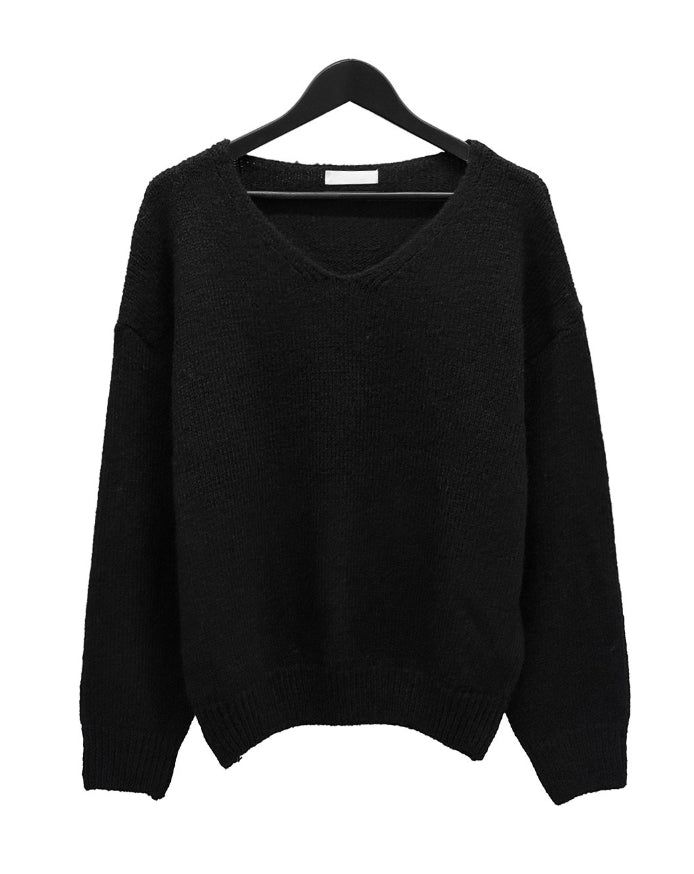 Zen V-neck Bocashi Knit