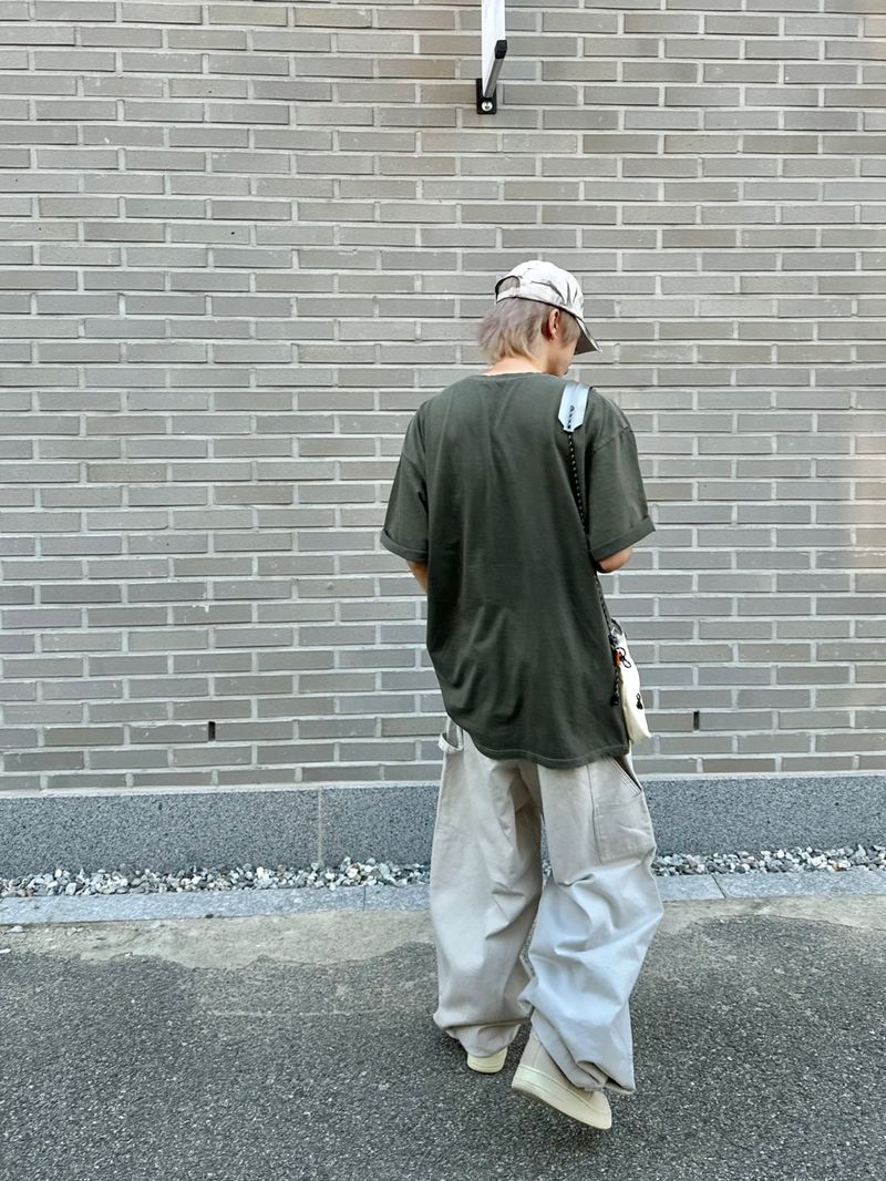 Stitch Dig Snap Wide Pants 2C
