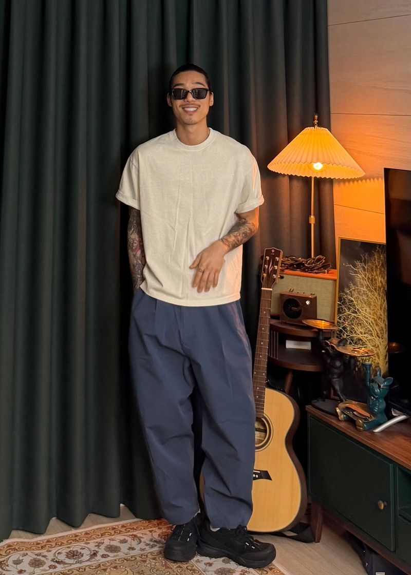 [ virstyle original ] INKKI High-density D-ring nylon pants 3COLOR