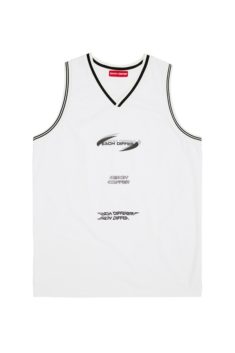 MIX LOGO SLEEVELESS_WHITE
