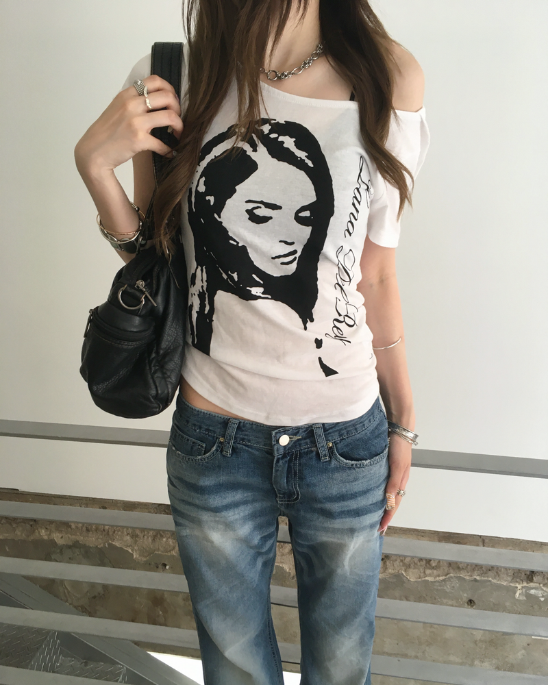 ローライズ ロージー ブーツカットデニムパンツ
