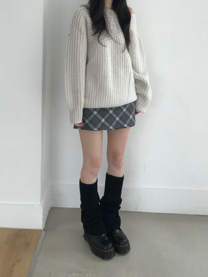 Hershey Checkered Skirt Pants (2 colors)