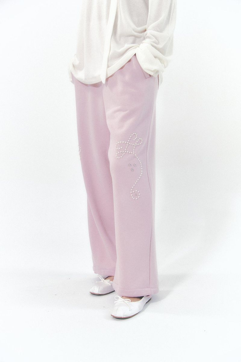 Pearl Track Pants Pink