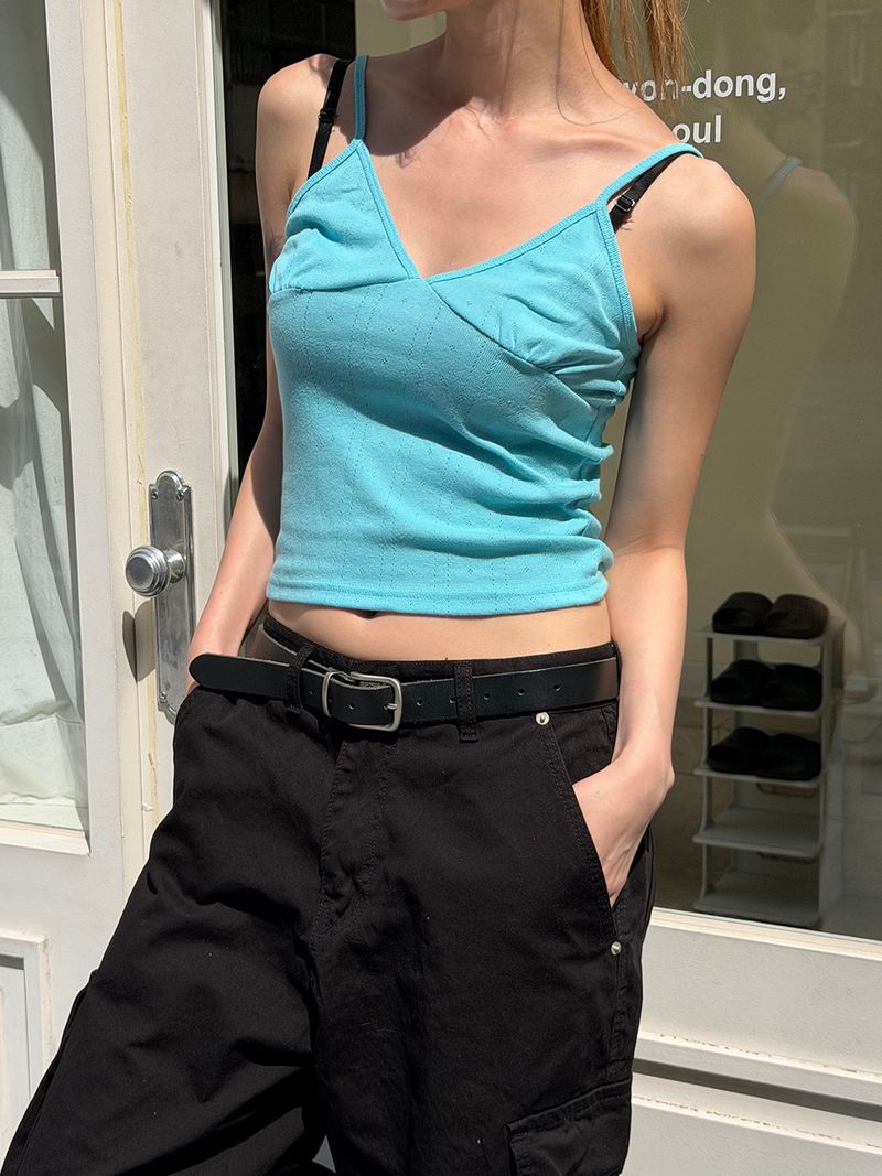 MUZESEOUL(ミューズソウル)の「Summer punching sleeveless(6color)(Tops)」