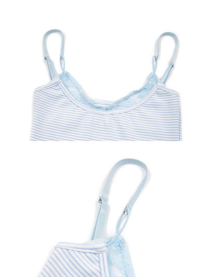 Anika Lace Stripe Camisole