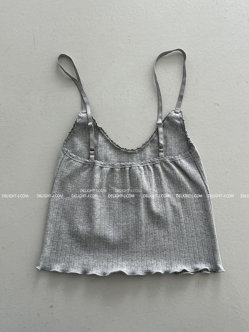 I love lace kitsch sleeveless