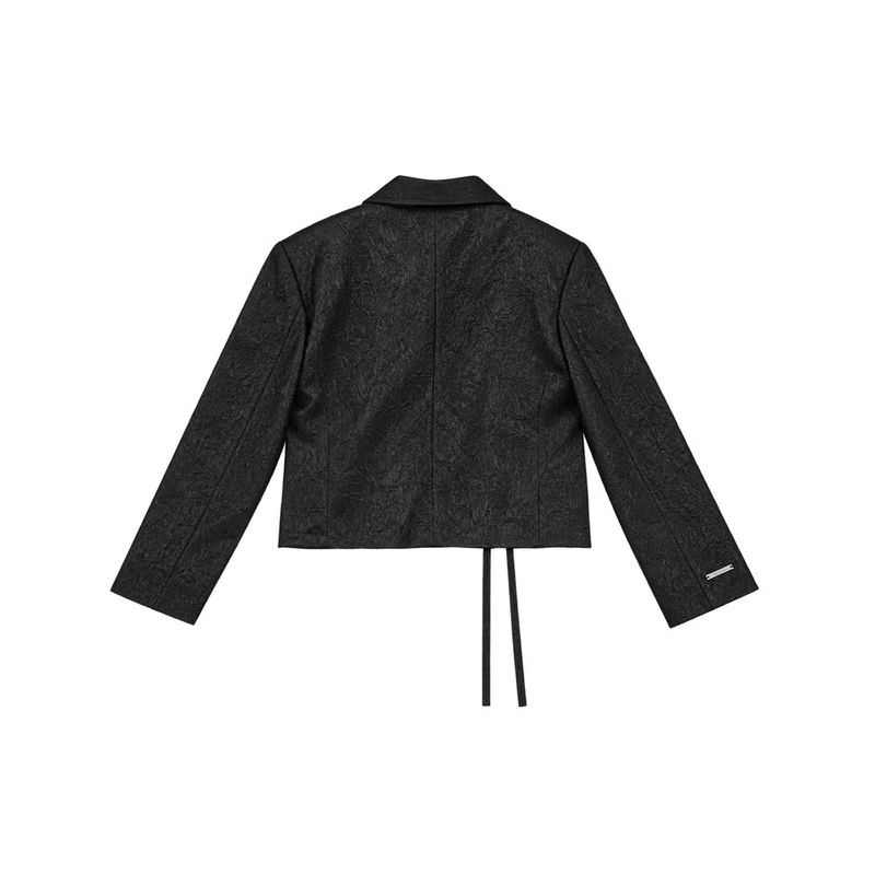 Twisted Wrap Tie Jacket