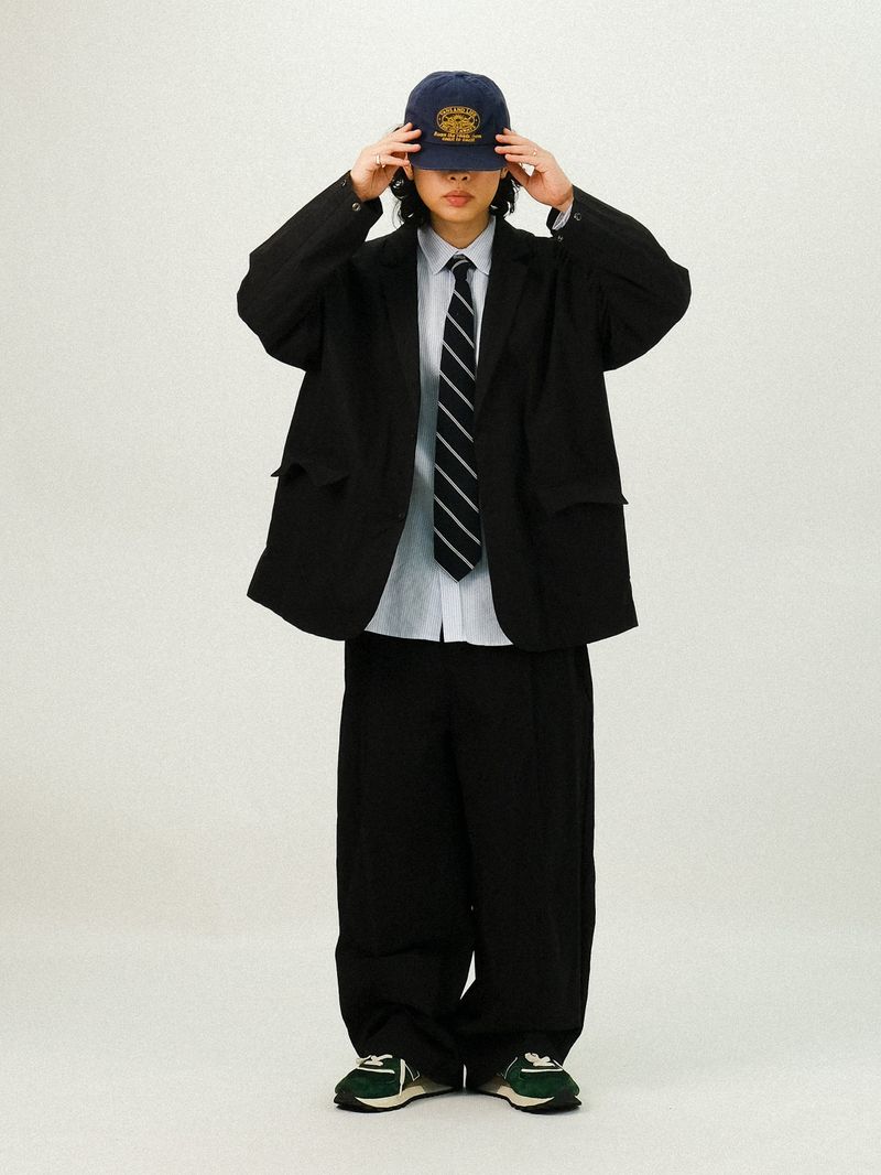 OD Deep One-tuck Wide Banding Pants