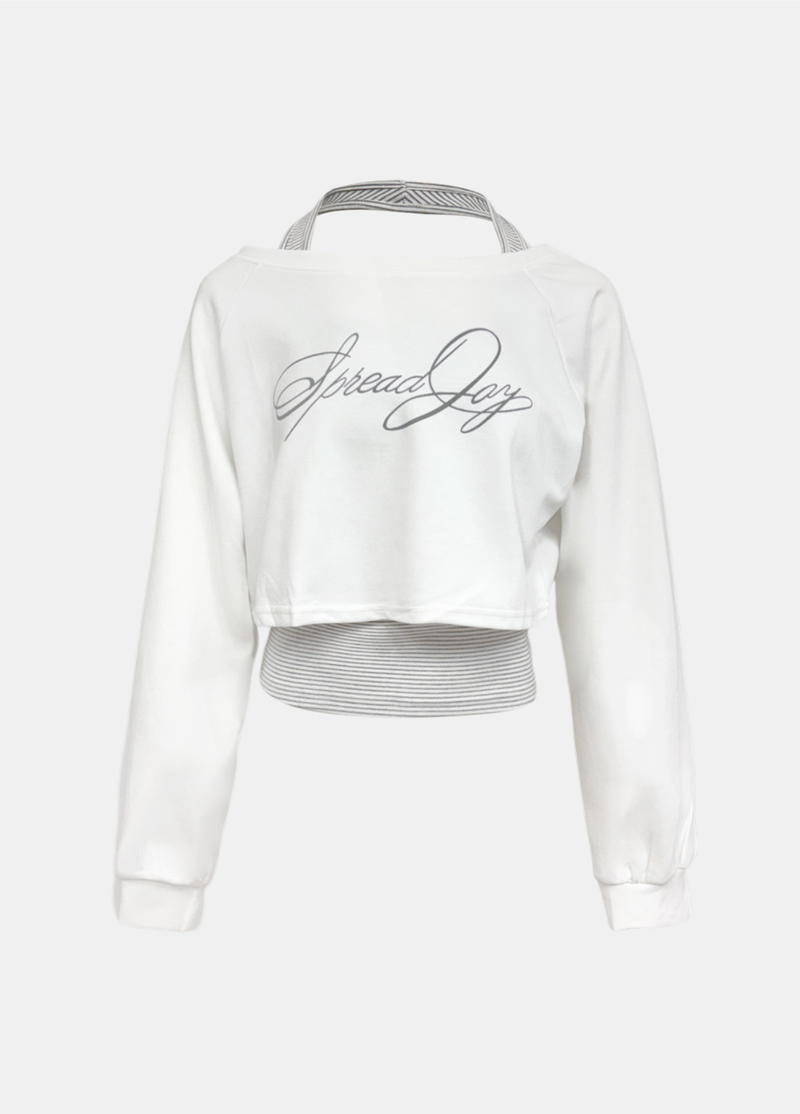 Spread Joy Layered Sweatshirt