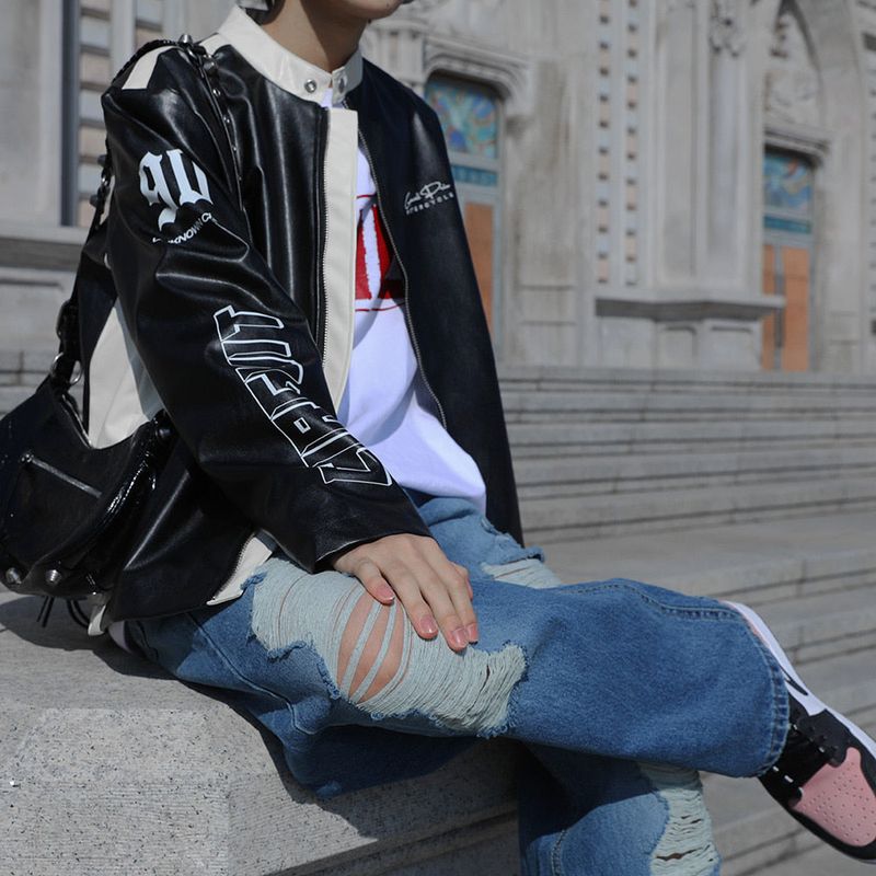 ASCLO(エジュクロ)の「90S Biker Leather Jacket (2color)(Jackets/Outerwear)」