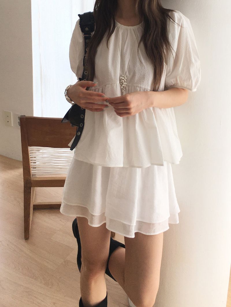 Asa flare mini skirt