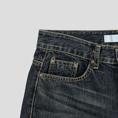 Nikki Washed Flare Denim Pants