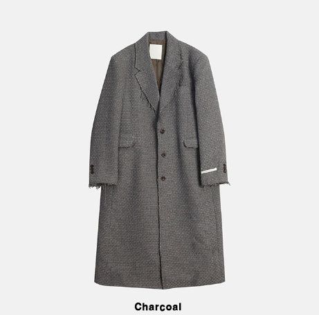 Brood Tweed Dekki Wool Coat