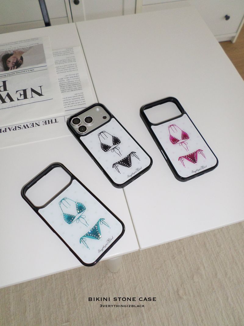 bikini stone case [pink]