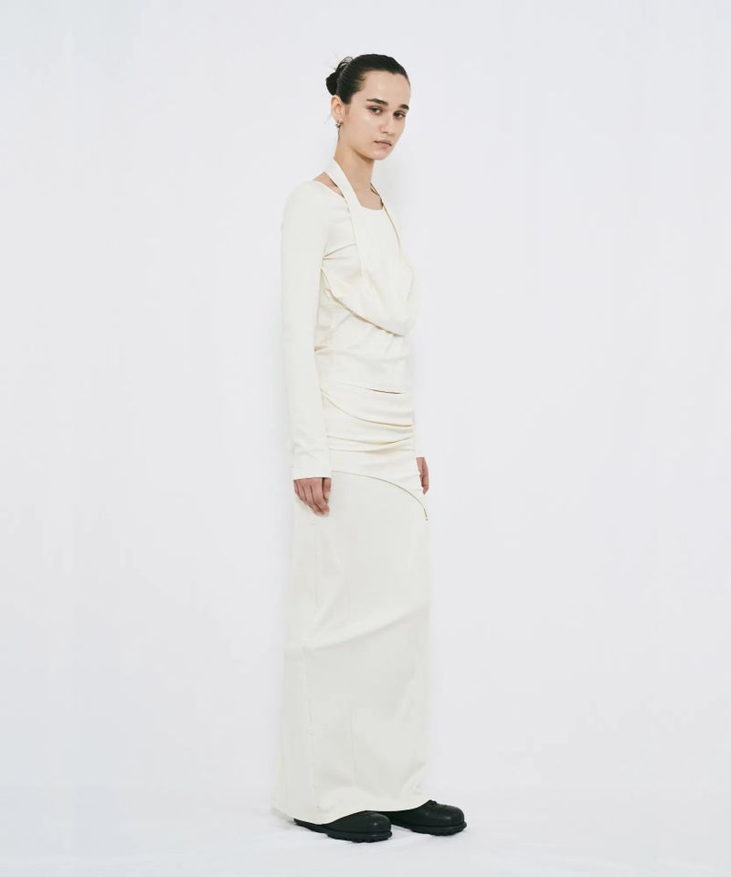 2WAY DRAPE LONG SLEEVE