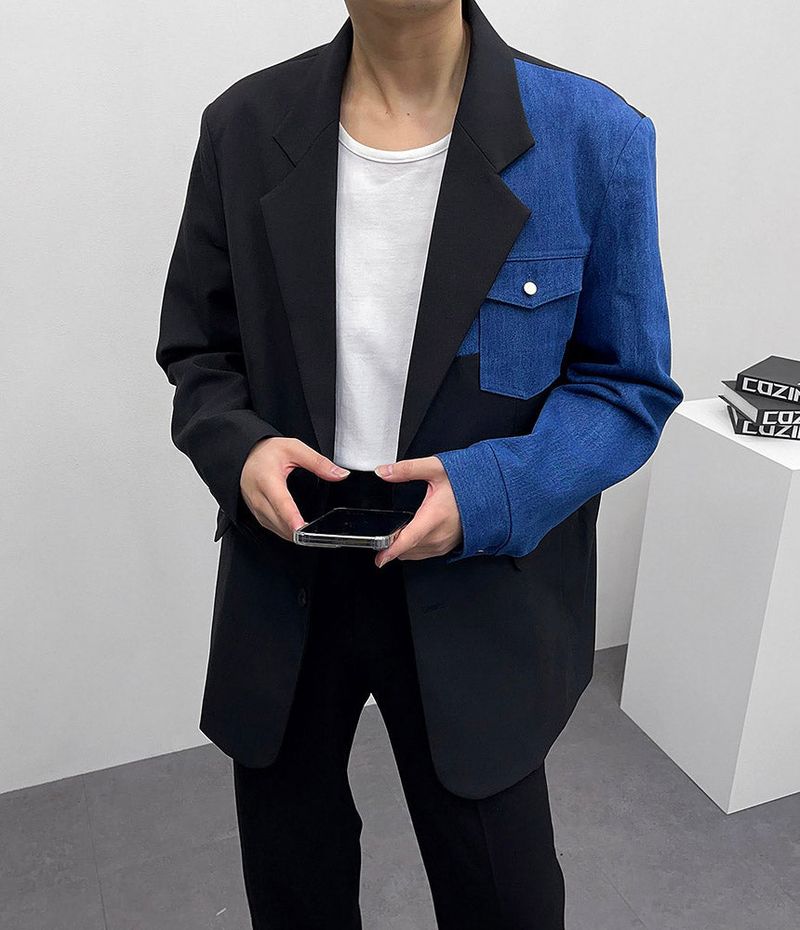 COZINESS（コジネス）の「NB Minimal Blue Colored Jacket（Jackets/Outerwear）」