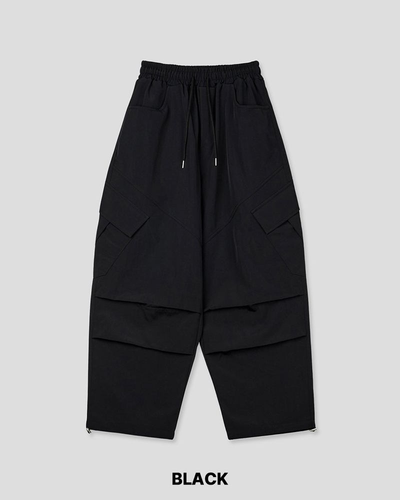 Winter Nylon Cargo Pants