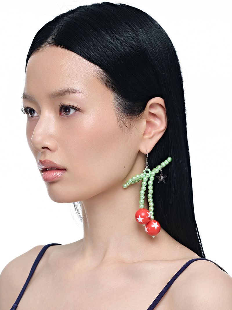 BOLD CHERRY EARRING (1PC)