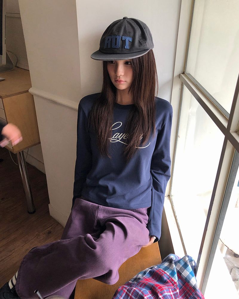 BEIDELLI（ベイデリー）の「[ORIGINAL] Paper Lettering Long-Sleeve T-Shirt（Tops）」