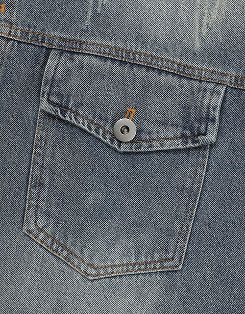 OW Washed Pocket Denim Shirt (2C)