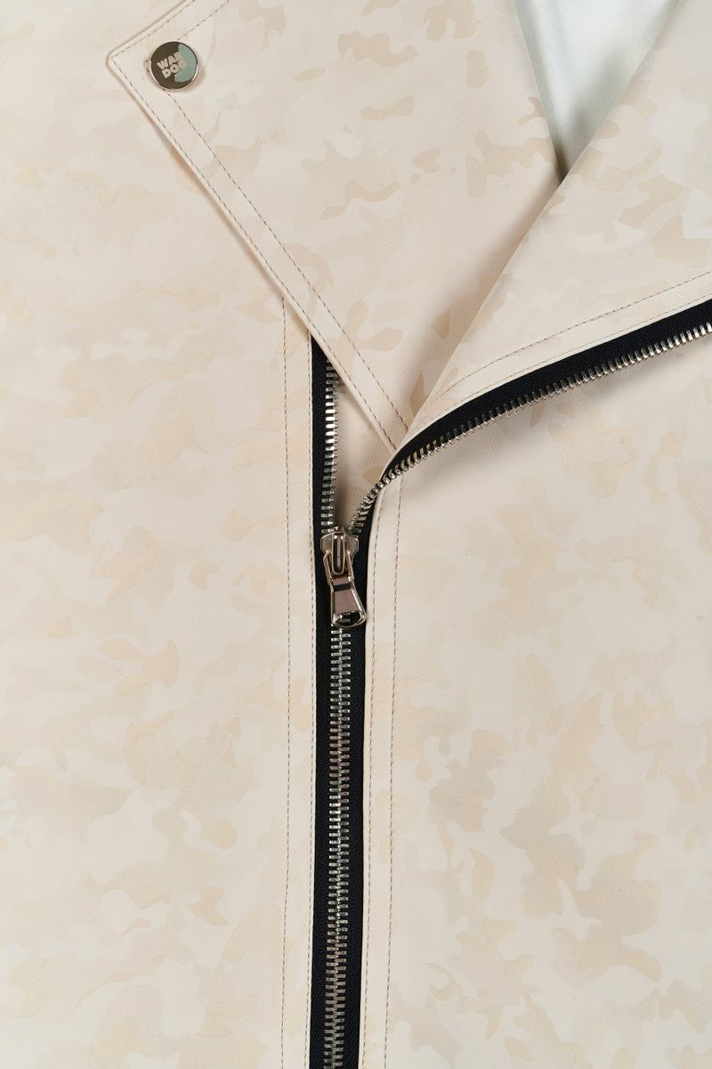 Faux Leather Biker Jacket