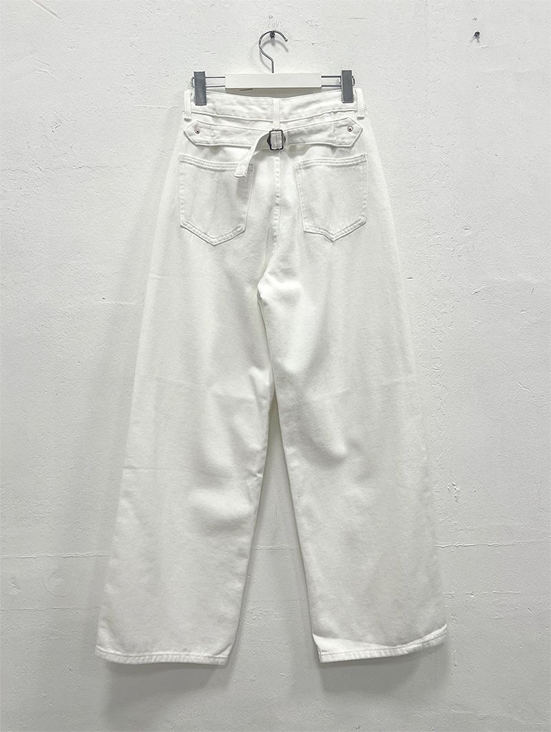 POINT BACK CLIP WIDE PANTS (3C)