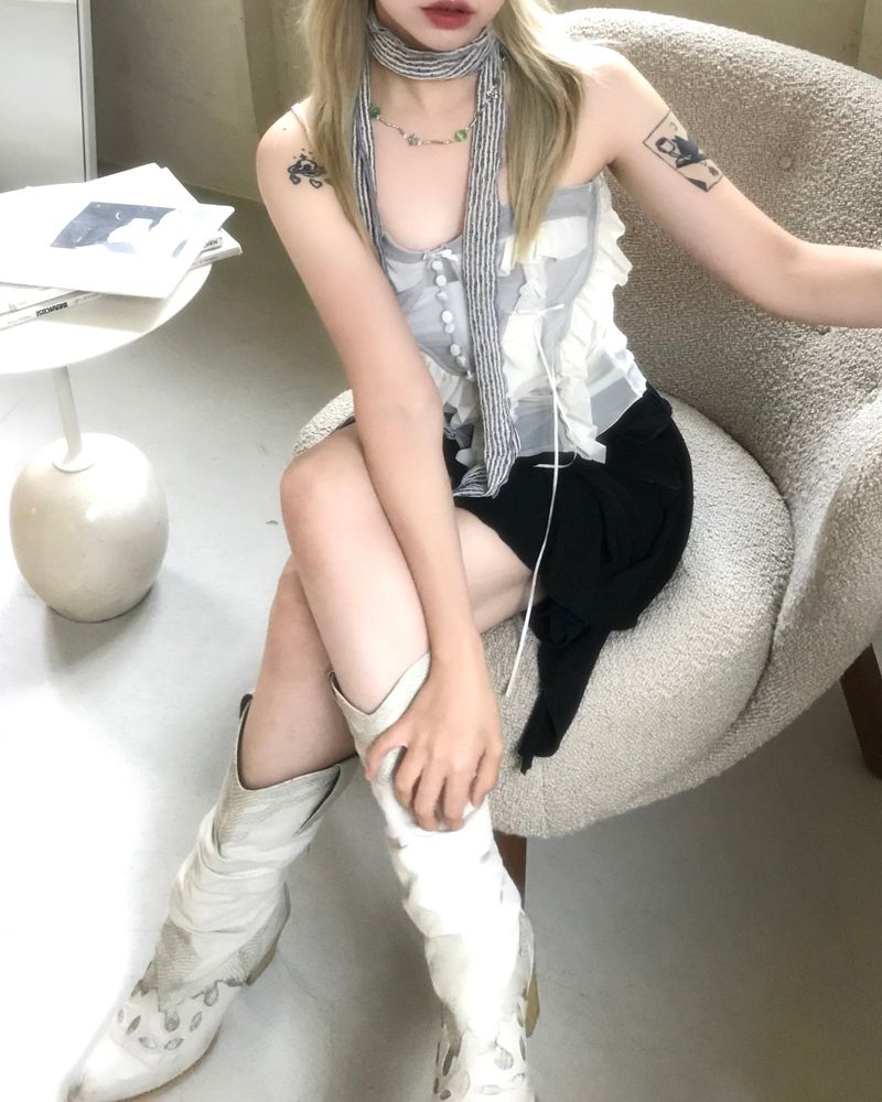 Tinkerbell see-through bustier