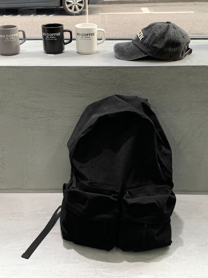 lemenne(ルメンヌ)の「LMN Essential Air Two-Pocket Backpack (Black)(Bags)」