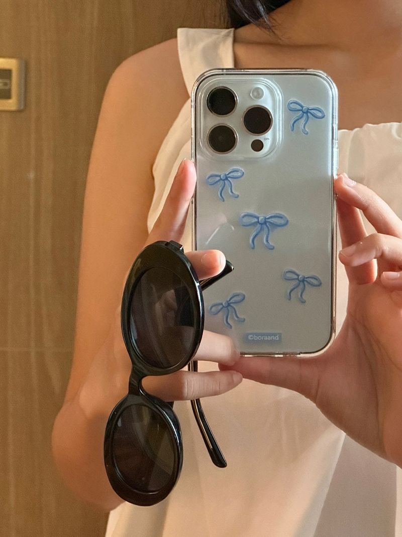 bora and(ボラアンド)の「Ribbon case (Jell-hard)(Smartphone Accessories)」