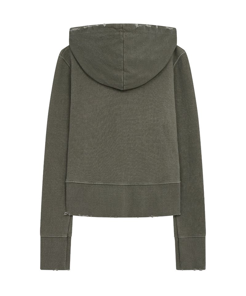 pg diagonal zip up (khaki)