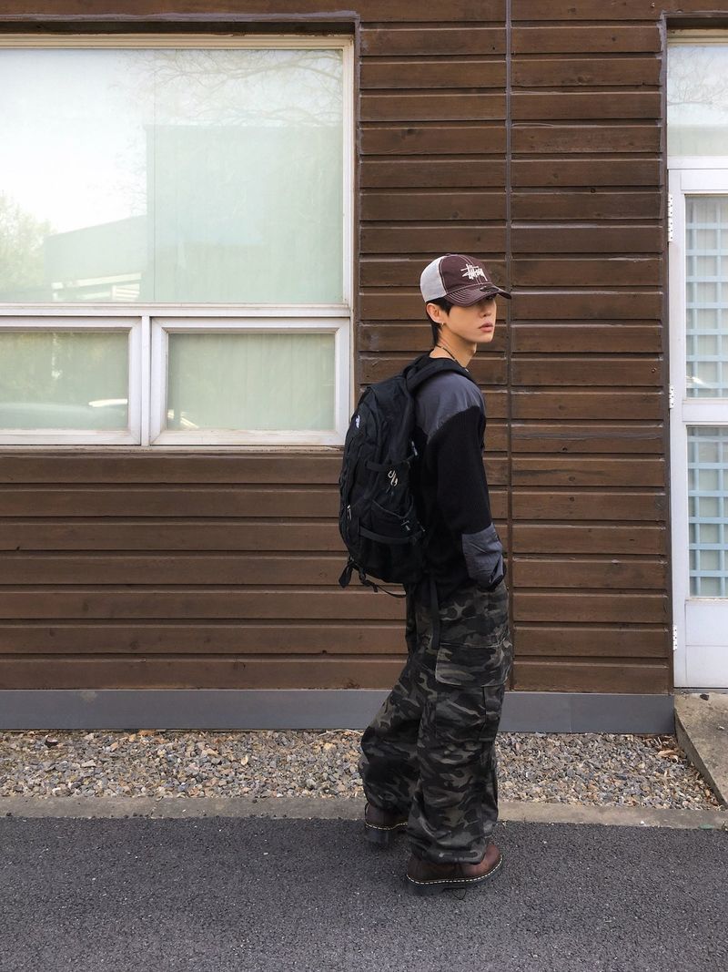 Birkin Camo Wide Pants 2C