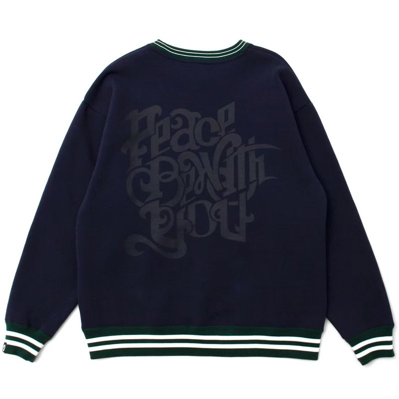 EXAMPLE BLESSING WORLDS RIBCOLOUR CREWNECK