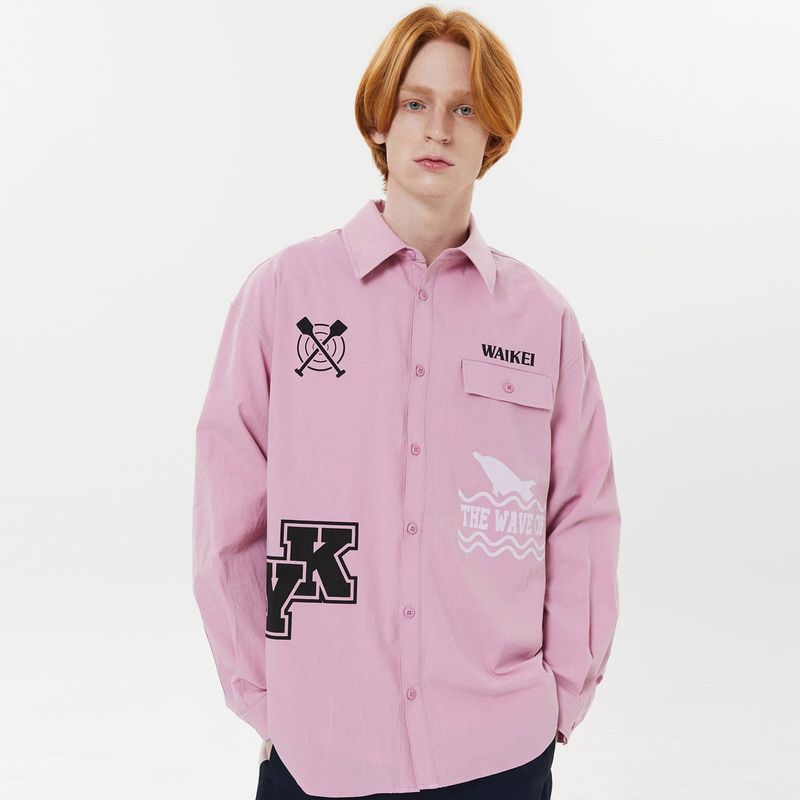 Graphic oversize shirts